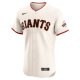 Men's San Francisco Giants Nike Cream Home Elite Custom Jersey