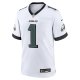 Men's Philadelphia Eagles Jalen Hurts Nike White White Game Jersey