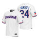 Dominican Republic Baseball Gary Sanchez White 2023 World Baseball Classic Replica Jersey