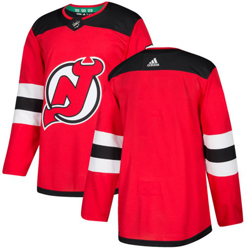 Adidas New Jersey Devils Blank Red Stitched NHL Jersey