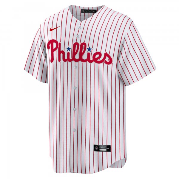 Men's Philadelphia Phillies Brandon Marsh Nike White Replica Player Jersey