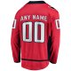 Men's Washington Capitals Fanatics Red Home Breakaway Custom Jersey