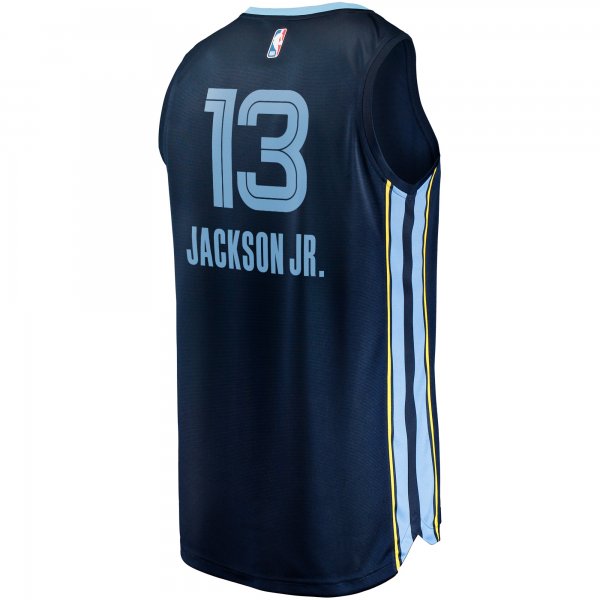 Men's Memphis Grizzlies Jaren Jackson Jr. Fanatics Navy Fast Break Replica Jersey - Icon Edition