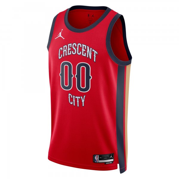 Unisex New Orleans Pelicans  Jordan Brand Red Swingman Custom Jersey - Statement Edition