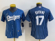 Women's Los Angeles Dodgers #17 Nike Blue Shohei Ohtani Jersey