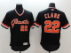 San Francisco Giants #22 Will Clark Black Flexbase Collection Cooperstown Stitched MLB Jersey