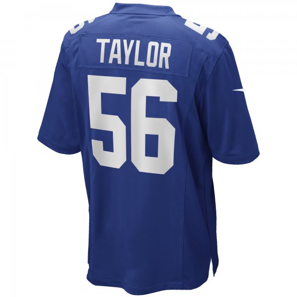 Men's New York Giants Lawrence Taylor Nike Royal Game Retired Player Jersey