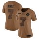 Women's Dallas Cowboys Trevon Diggs Nike Brown 2023 Salute To Service Limited Jersey