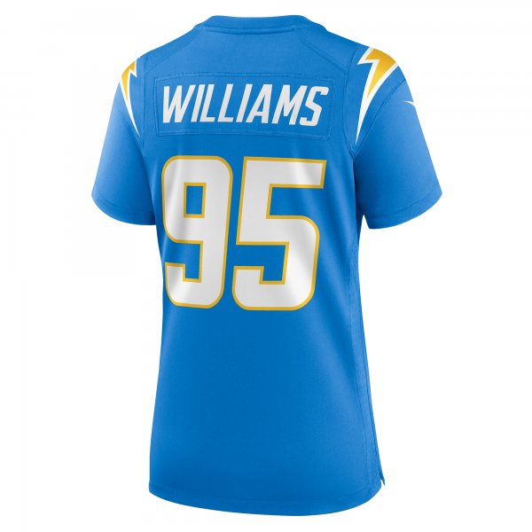 Women's Los Angeles Chargers Nicholas Williams Nike  Powder Blue Team Game Jersey