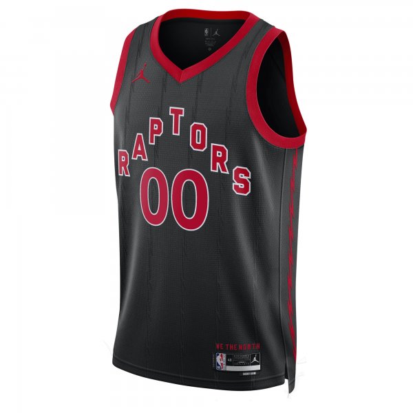 Unisex Toronto Raptors Jordan Brand Black 2022/23 Swingman Custom Jersey - Statement Edition