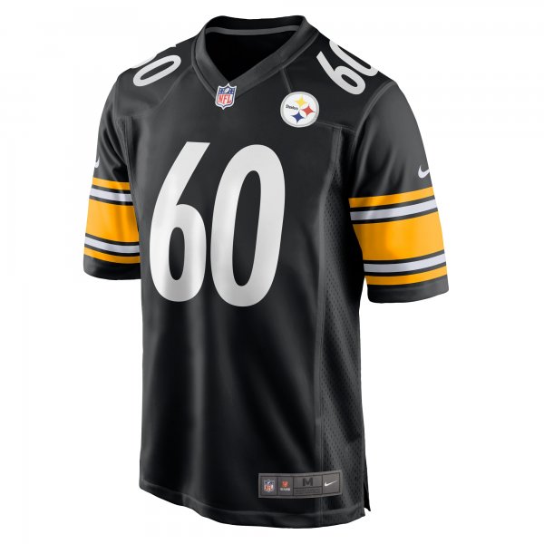 Men's Pittsburgh Steelers Dylan Cook Nike  Black  Game Jersey