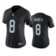 Women's Las Vegas Raiders #8 Marcus Mariota Black Vapor Limited Jersey