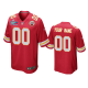 Men's Kansas City Chiefs Custom Red Super Bowl LVII Limited Jersey