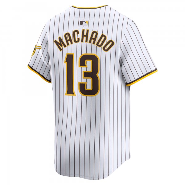 Men's San Diego Padres Manny Machado Nike White Home Limited Player Jersey