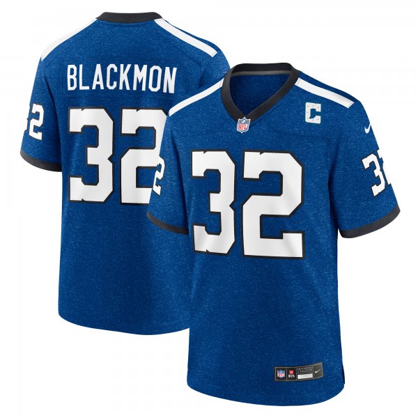 Men's Indianapolis Colts Julian Blackmon Nike Royal Indiana Nights Alternate Game Jersey