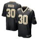 Men's New Orleans Saints Faion Hicks Nike  Black  Game Jersey