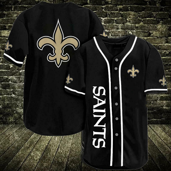 New Orleans Saints NFL 3D Digital Printed Fashion Baseball Legend Jersey