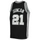 Youth San Antonio Spurs Tim Duncan Mitchell & Ness Black 1998/99 Hardwood Classics 75th Anniversary Diamond Jersey