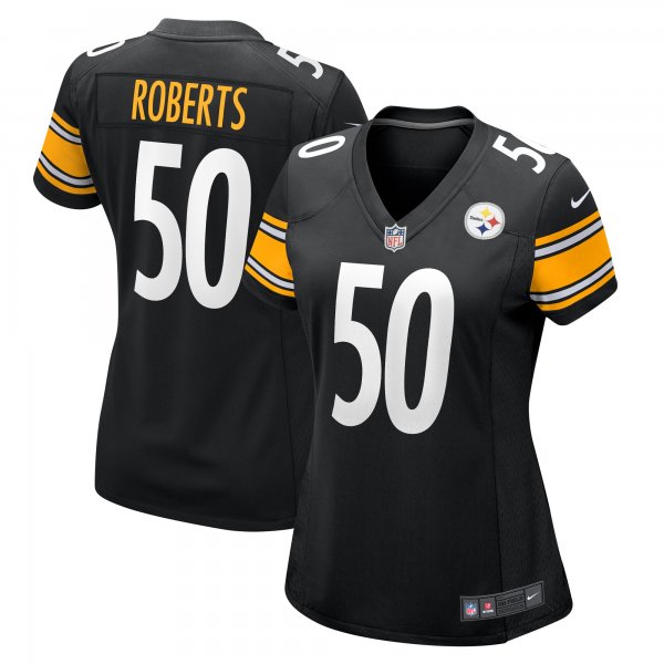 Women's Pittsburgh Steelers Elandon Roberts Nike  Black  Game Jersey