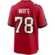 Men's Tampa Bay Buccaneers Tristan Wirfs Nike Red Player Game Jersey