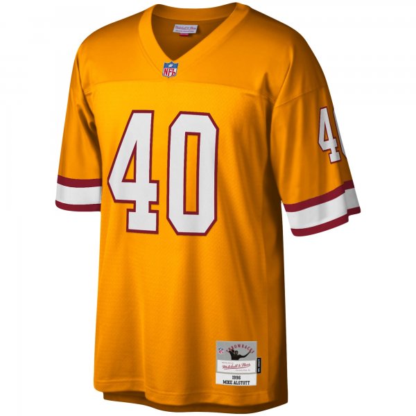 Men's Tampa Bay Buccaneers Mike Alstott Mitchell & Ness Orange Legacy Replica Jersey