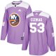 Adidas New York Islanders #53 Casey Cizikas Purple Fights Cancer Stitched NHL Jersey