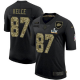 Men's Kansas City Chiefs Travis Kelce Black Camo Salute To Service 2021 Super Bowl LV Jersey