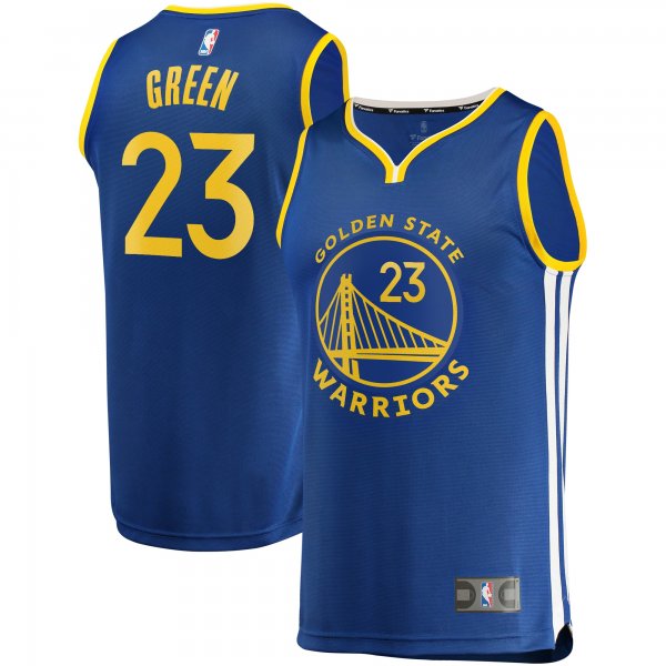 Youth Golden State Warriors Draymond Green Fanatics Royal Fast Break Player Replica Jersey - Icon Edition