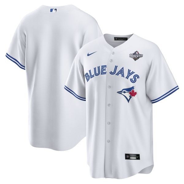 Men's Toronto Blue Jays Nike White 2025 World Series Home Jersey