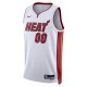 Unisex Miami Heat Nike White Swingman Custom Jersey - Association Edition