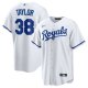 Men's Kansas City Royals Josh Taylor Nike White Home Replica Player Jersey