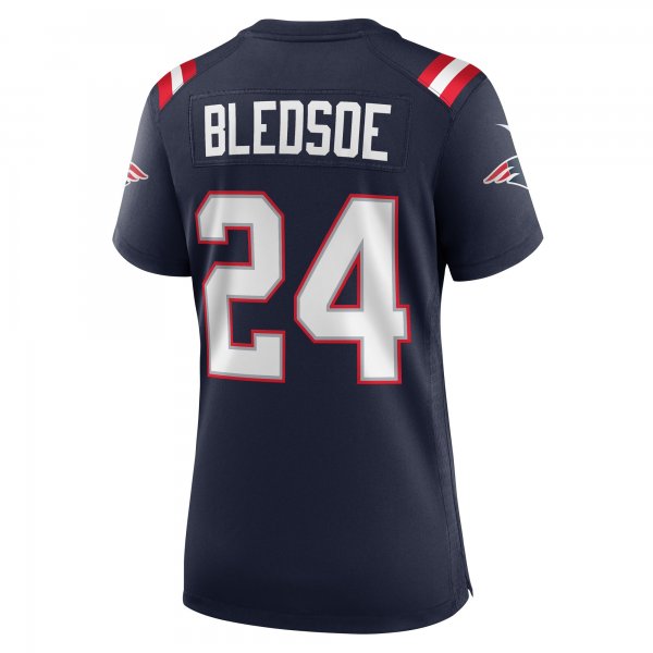 Women's New England Patriots Joshuah Bledsoe Nike Navy Game Player Jersey