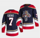 Men's Florida Panthers #7 Radko Gudas 2021 Reverse Retro Adidas Navy Jersey