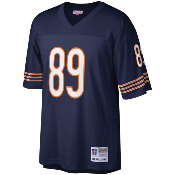 Men's Chicago Bears Mike Ditka Mitchell & Ness Navy Retired Player Legacy Replica Jersey