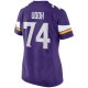 Women's Minnesota Vikings Oli Udoh Nike Purple Game Jersey