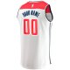 Youth Washington Wizards  Fanatics White Fast Break Replica Custom Jersey - Association Edition