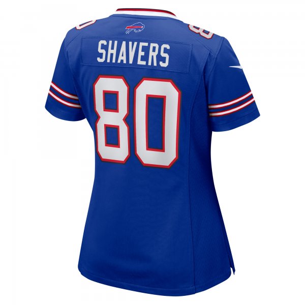 Women's Buffalo Bills Tyrell Shavers Nike Royal Team Game Jersey