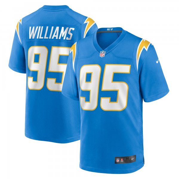 Men's Los Angeles Chargers Nicholas Williams Nike  Powder Blue Team Game Jersey