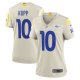 Women's Los Angeles Rams Cooper Kupp Nike Bone Player Game Jersey