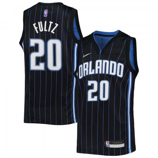 Youth Orlando Magic Markelle Fultz Nike Black 2021/22 Diamond Swingman Jersey - Icon Edition