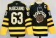 Men's #63 Brad Marchand Boston Bruins Black City Edition Jersey