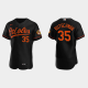 Men's Baltimore Orioles #35 Adley Rutschman Flex Base Alternate MLB Jersey - Black