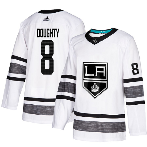 Los Angeles Kings #8 Drew Doughty White 2019 All-Star Stitched NHL Jersey