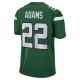 Men's New York Jets Tony Adams Nike Gotham Green Game Player Jersey