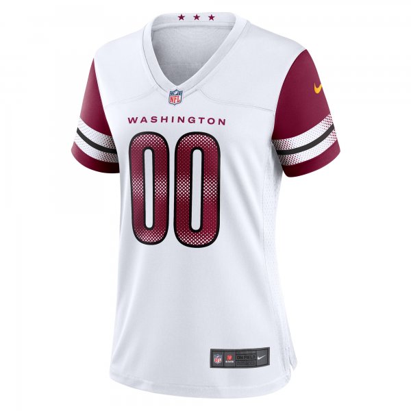 Women's Washington Commanders Nike White Game Custom Player Jersey