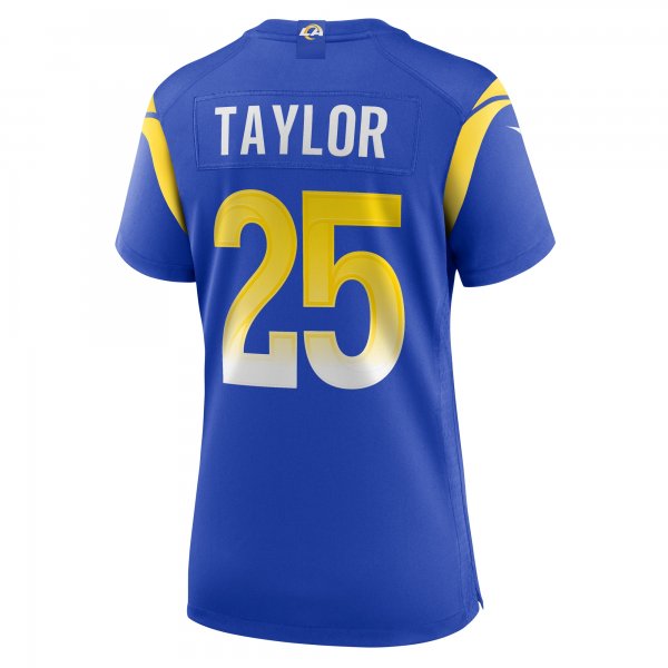 Women's Los Angeles Rams Jason Taylor Nike  Royal Team Game Jersey