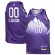 Jordan Clarkson #00 Utah Jazz Nike Youth 2024/25 Swingman City Edition Purple Player Jersey