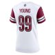 Women's Washington Commanders Chase Young Nike White Player Jersey