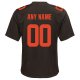 Youth Cleveland Browns Nike Brown Alternate Custom Game Jersey