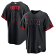 Men's Cincinnati Reds #19 Joey Votto Nike Black 2023 City Connect Cool Base Player Jersey